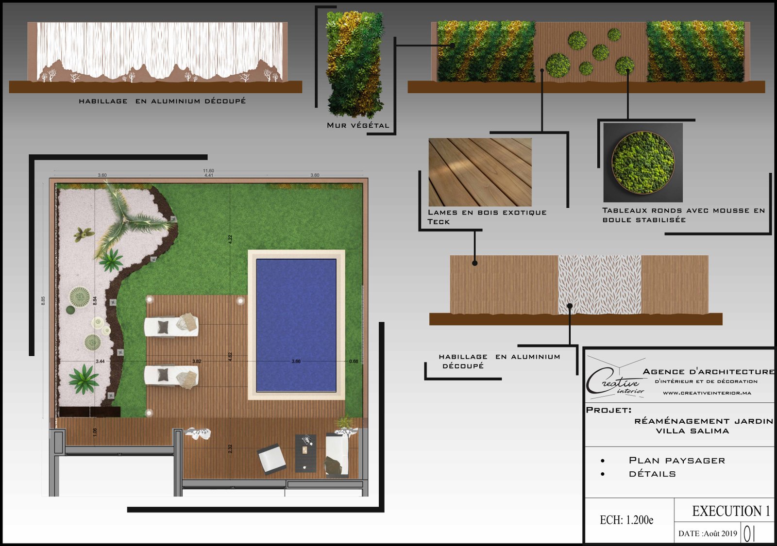 étude architectural 3D Marrakech
