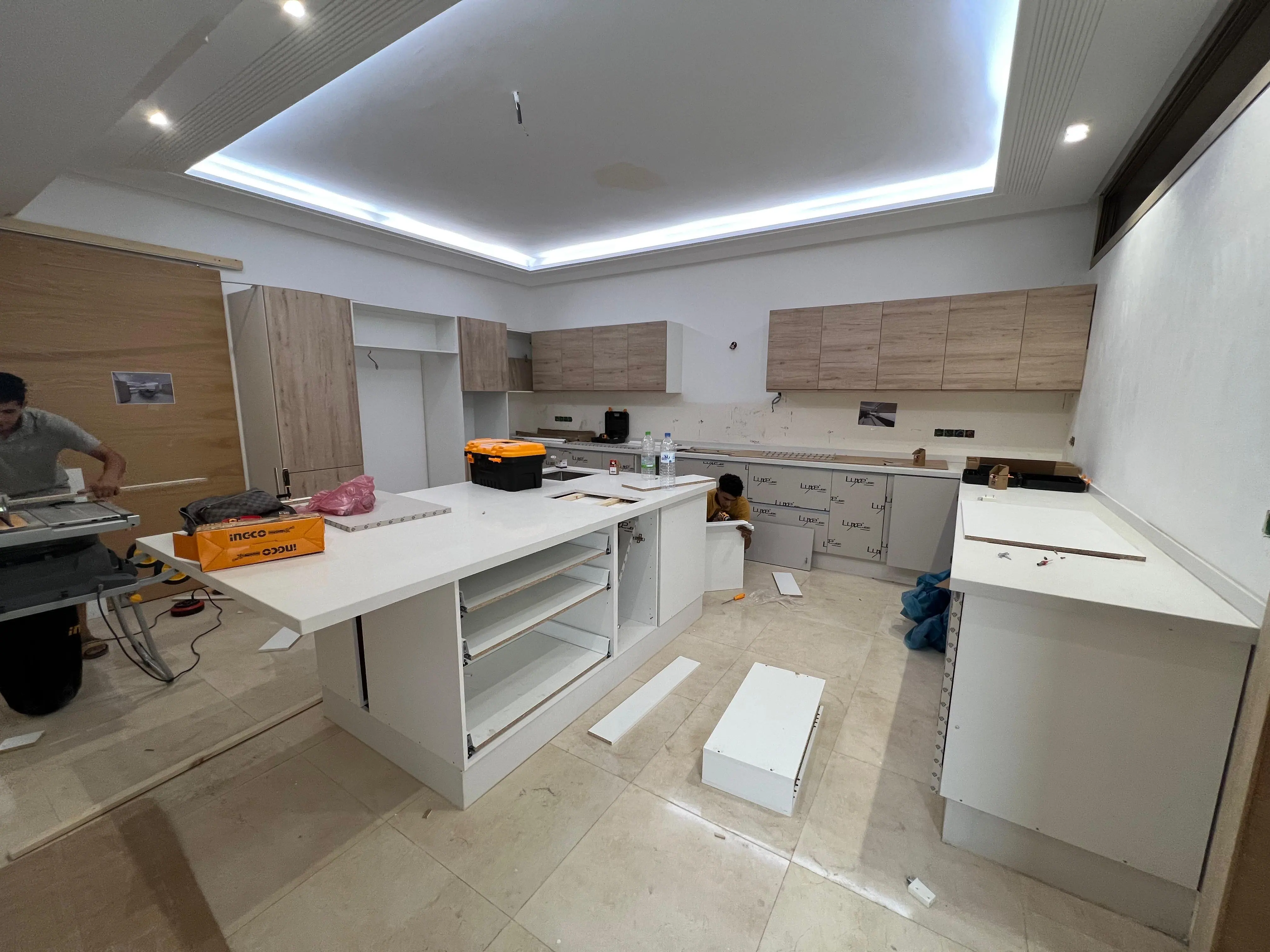 travaux villa manu