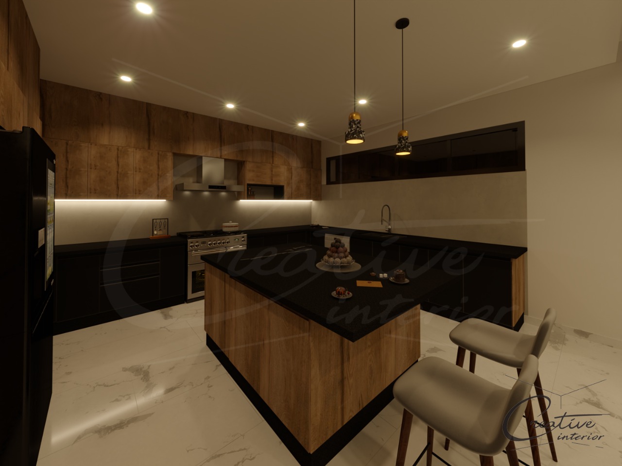 étude 3d Villa -Zohor-