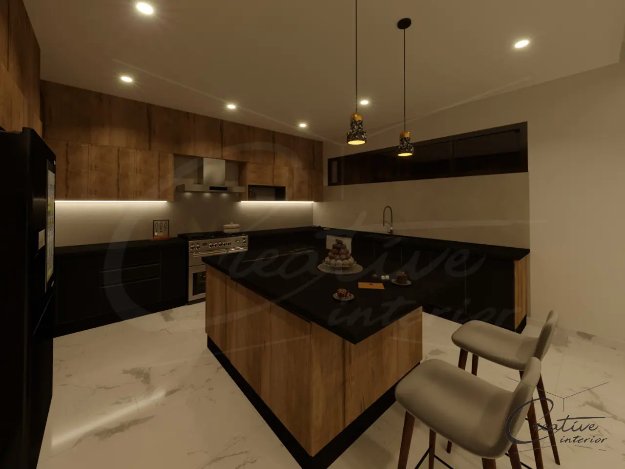 étude 3d Villa -Zohor-
