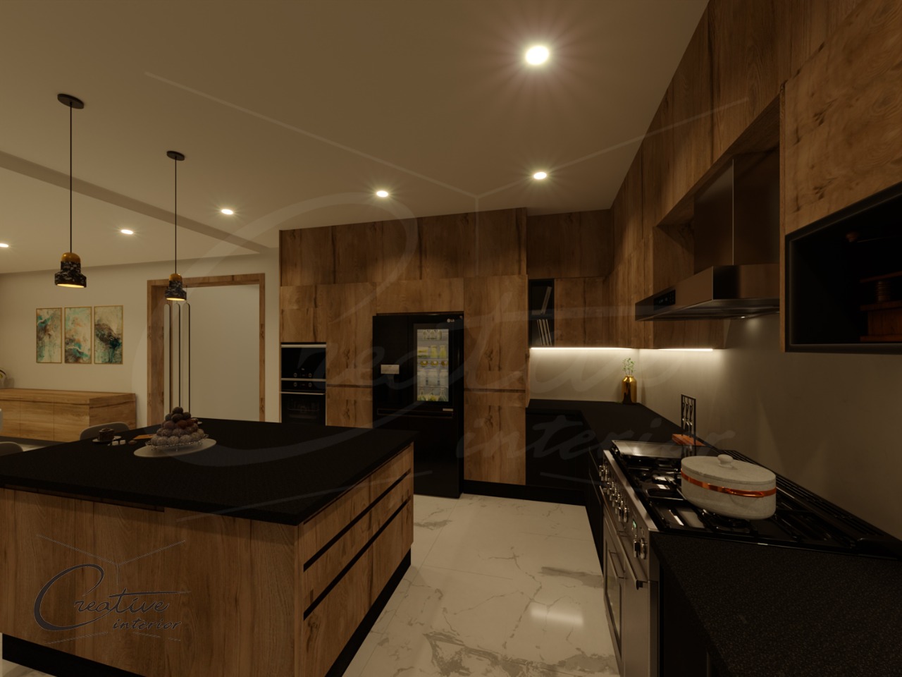 étude 3d Villa -Zohor-