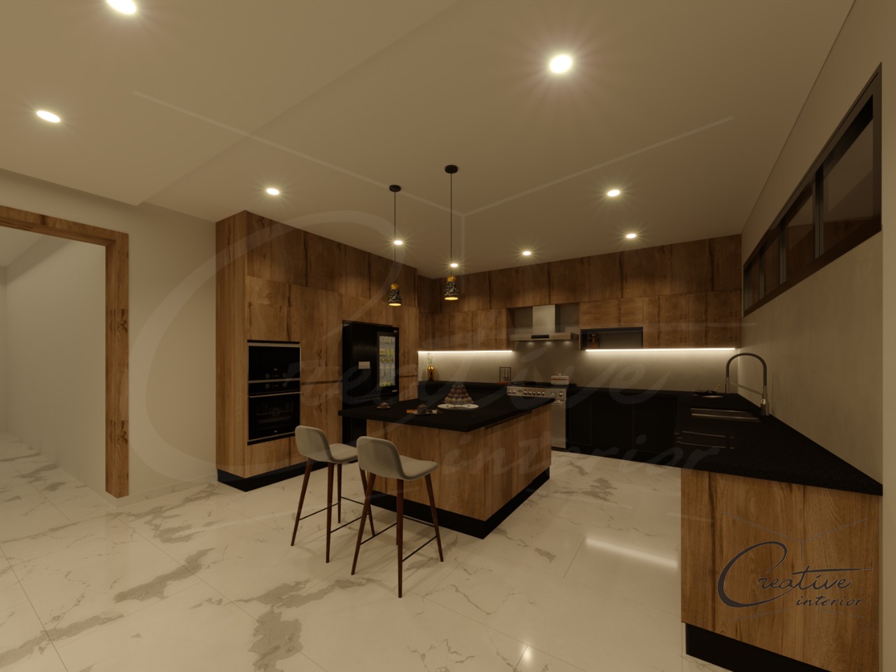 étude 3d Villa -Zohor-