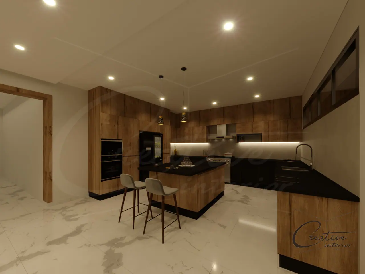 étude 3d Villa -Zohor-