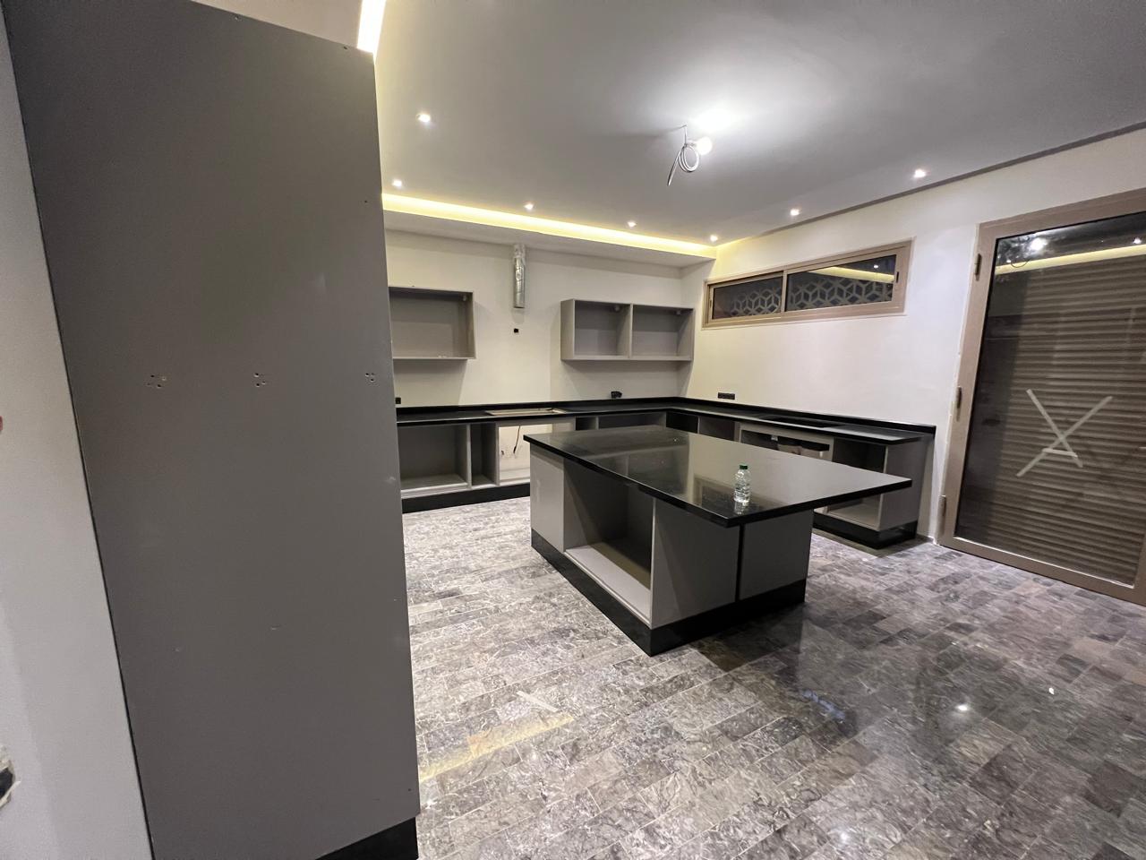 Villa -Zohor- Cuisine travaux en cours