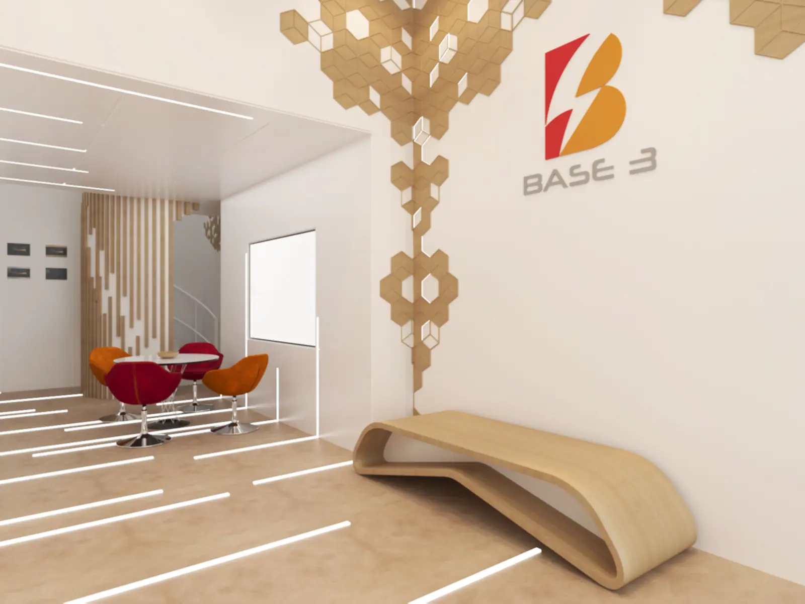 étude 3d domotique agencement showroom marrakech
