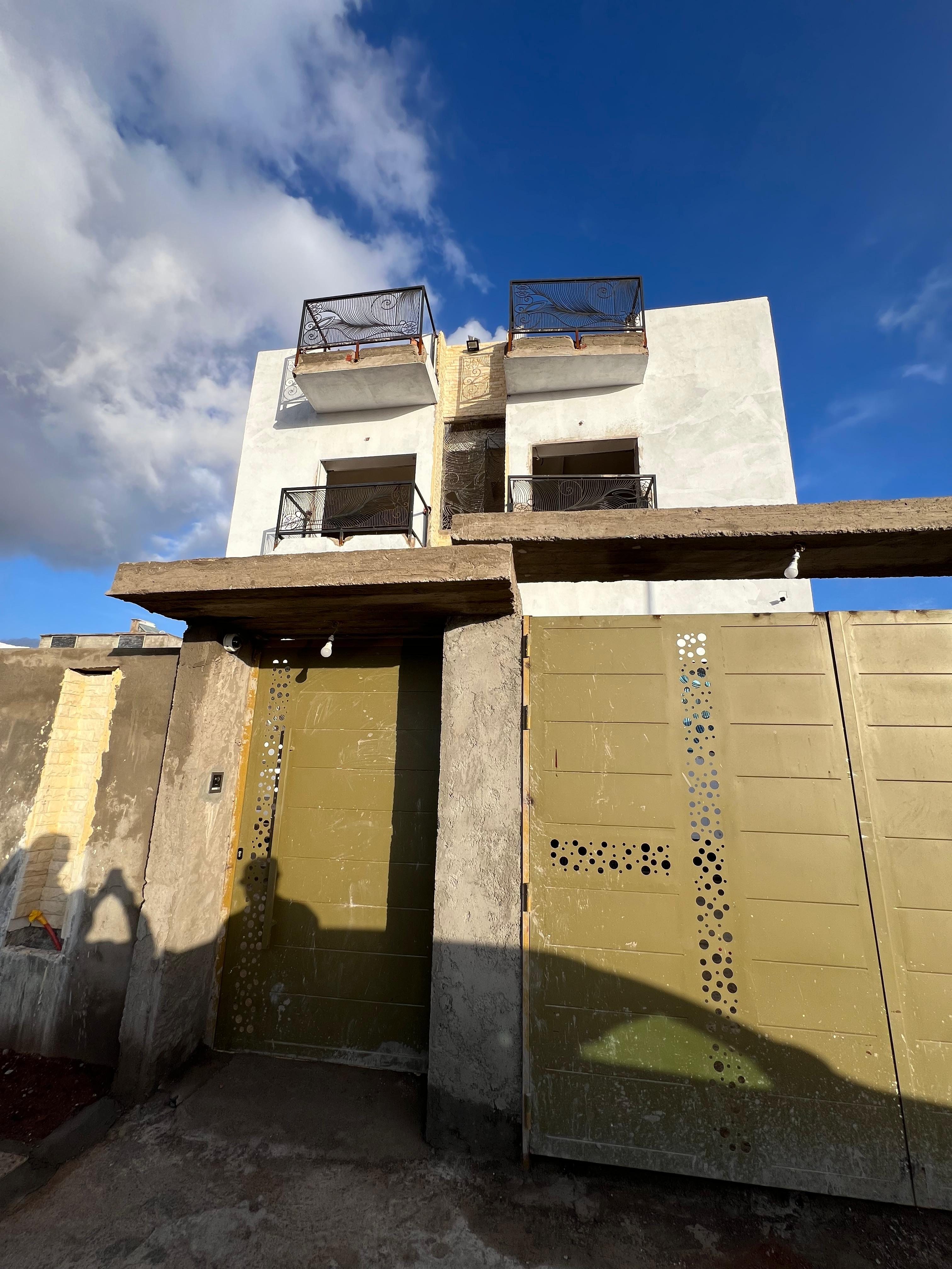 façade villa travaux