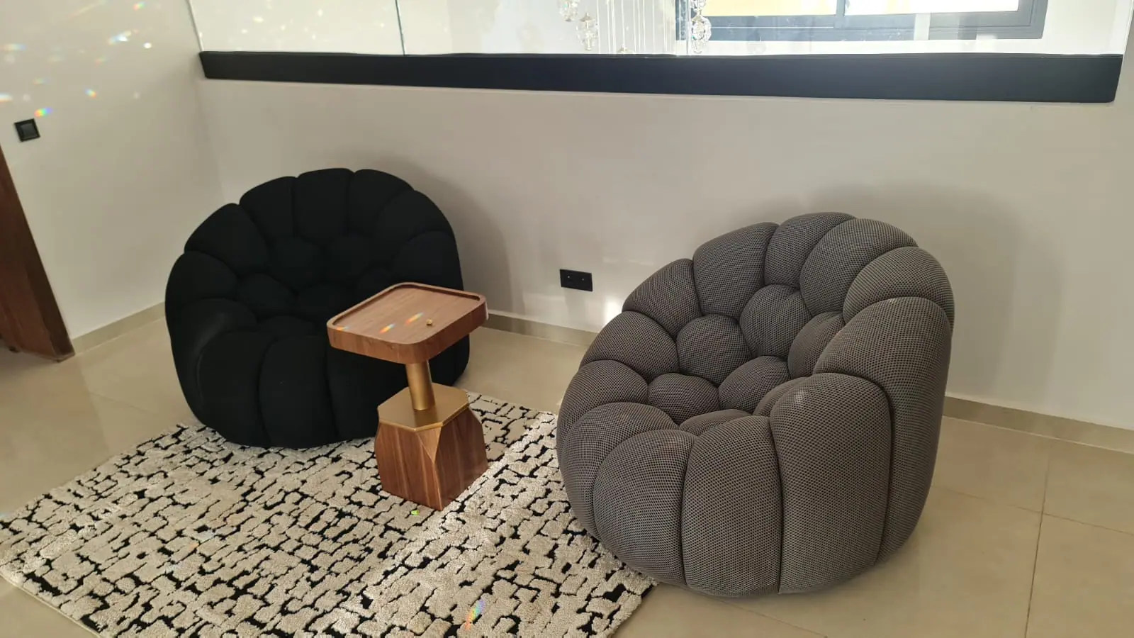 tapisserie Fauteuil Boule mobilier marrakech