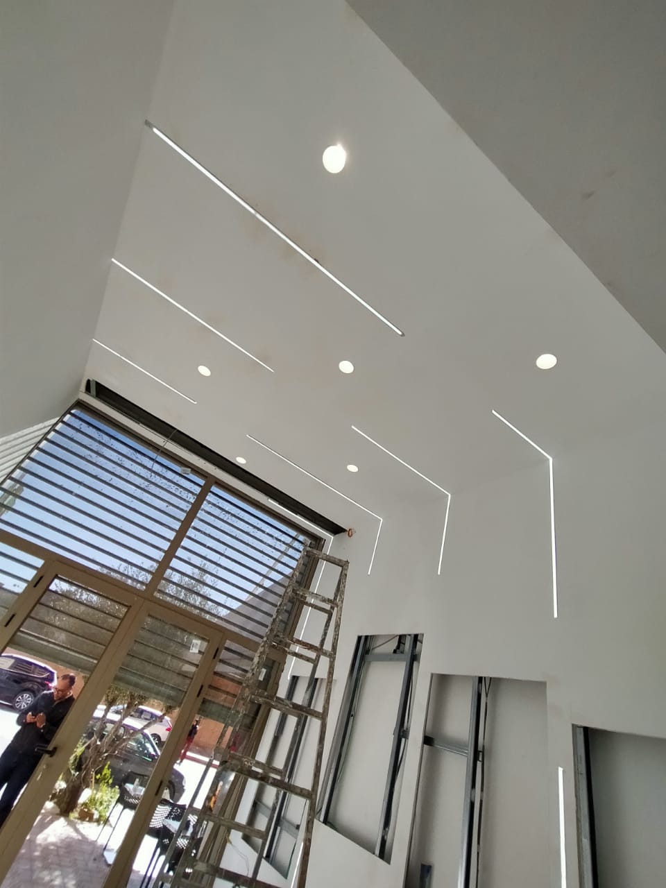 travaux showroom
