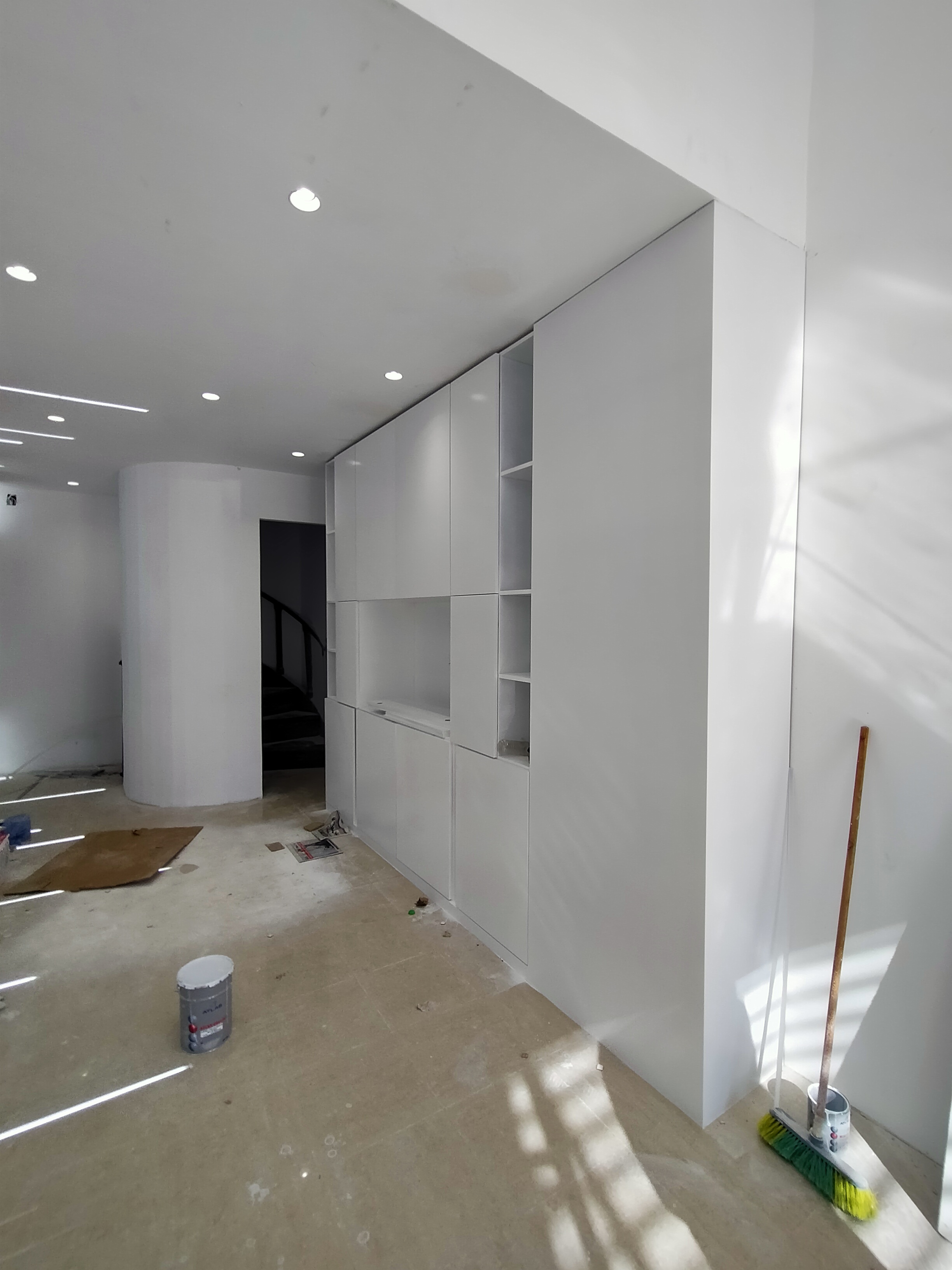 travaux showroom
