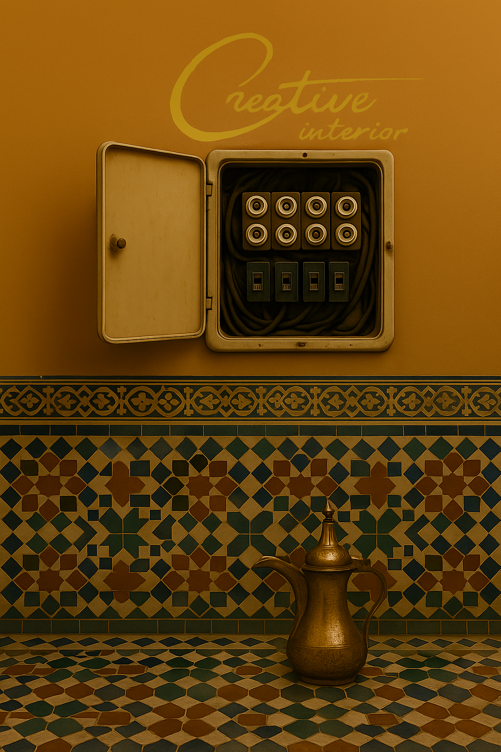 Coffret électrique rénovation maison Marrakech